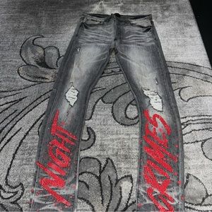 Mackeem “Night Crimes” Greg Wash Denim Jeans Size 34